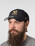 Бейсболка 47 BRAND арт. B-MTLCS17WBP-BK New York Yankees MLB (черный)
